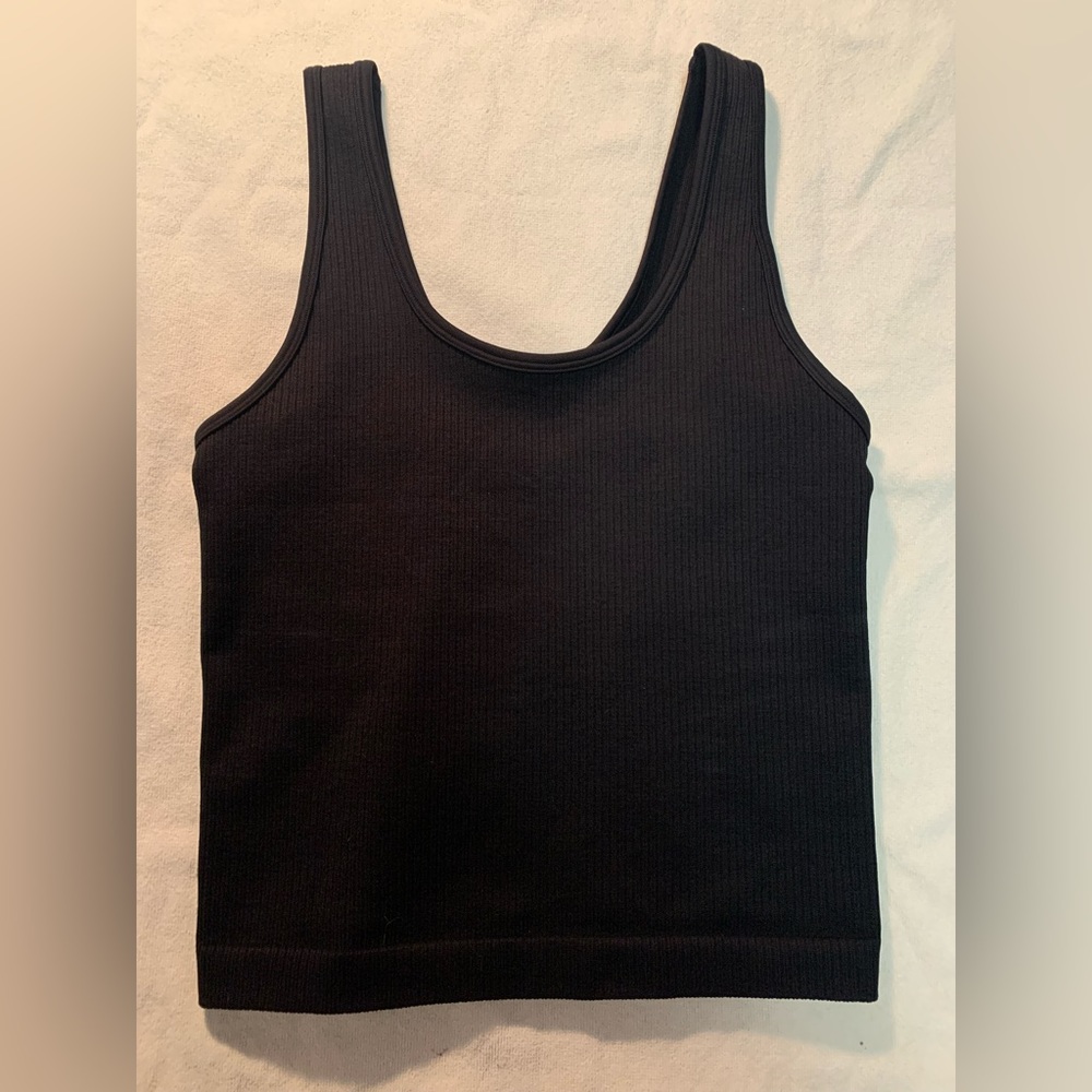 Women’s Seamless Slim Fit Ribbed Tank Top- A New Day